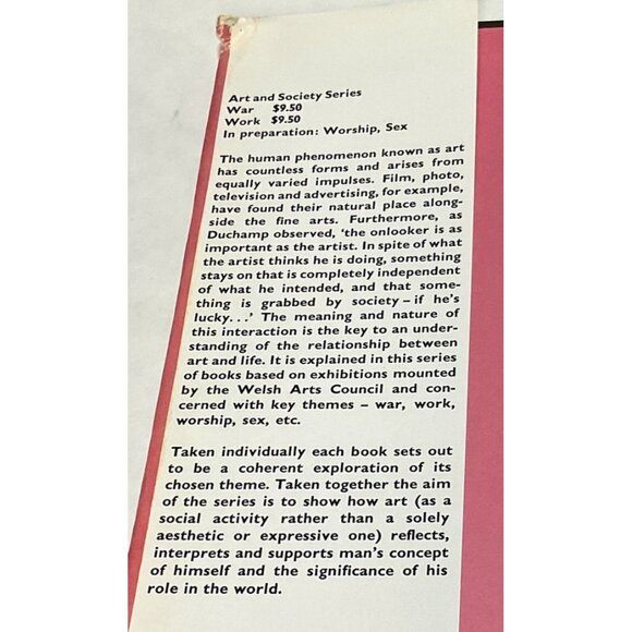 WORK ART AND SOCIETY TWO HARDBACK 1970 BY KEN BAYNES ALAN ROBINSON DUSTJACKET - Picture 4 of 6